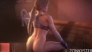 Three-dimensional animated hardcore sex compilation featuring cartoon babes