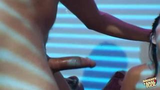 Surrender to the hot brunette's wild desires as she gets plundered by a hungry cock🍆