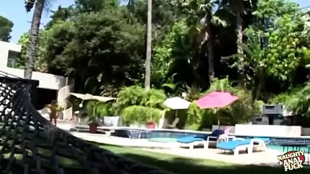 Sunscreen Slathered on Blonde Beauty Ends in Deep Throating and Hardcore-Ass🍑 Sex