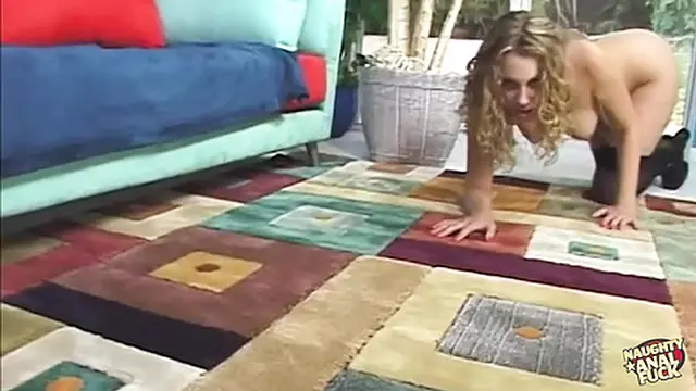 Wild blonde Misty May can′t stop moaning during intense hardcore anal👌 sex