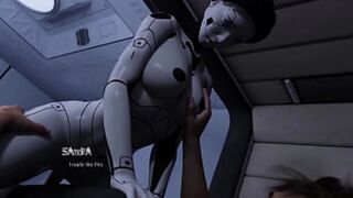 Projekt Passion Anal Compilation with Hot Blonde, AI Sex Robot Girl, Witch & Alien