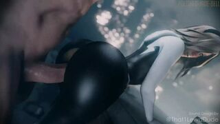Dirty Lewd Dude Unleashes Insatiable Fling of Five 3D Anime Cuties on Porn Stage