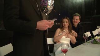 Cheat wife finds pleasure with her top-notch husband at the party!