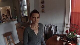 Throating Tony's gilf over some money