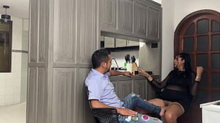 My girlfriend's friend turns me on so much that I end up fucking her hard on the sly - Melanie Rincon