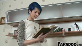 FAPADOO 4K – Horny Student Is Deepthroating The Big Cock