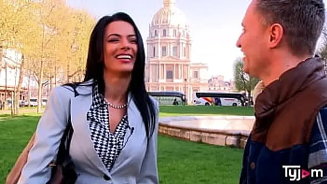 Shalina Devine takes a hard ride in the back