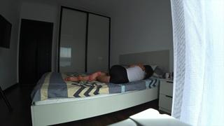 Ex-Wife Seduces Neighbor on Family Bed While Husband's Away