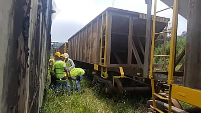 The crew went wild during lunch — they pleasured their laid-back coworker with loads of cream