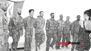 10 men anal gangbang for Billy Star SZ961