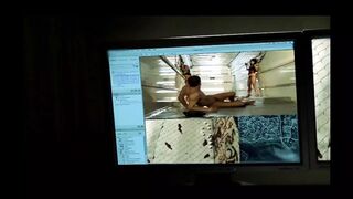 Kelly Wells explores glory holes in a dirty session