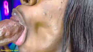 Rough African muscle pounding hard behind