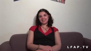 Fresh French milf tried for homemade porn shoot