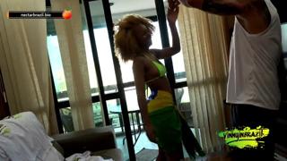  Busty Brunette Transitions From Beach To Apartment For Anal👌 Fun