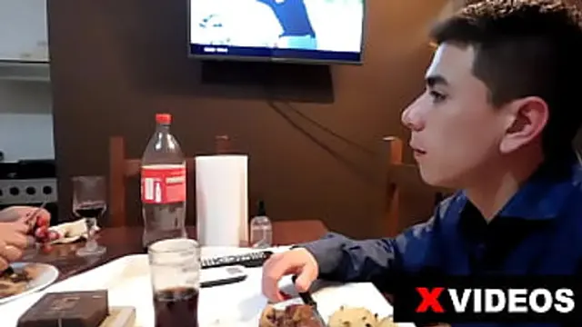 milf and boyfriend discuss intimacy &mdash;  then dessert and ass🍑-fucking in part 1 - premiere 2022