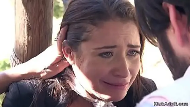 Man binds neighbor &mdash;  wife with big tits gets tattooed and gets fucked in bdsm