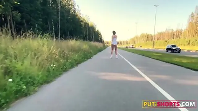 European teen tart sucked & pounded her tight anus