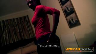 Dark Continent Cutie Gets F*cked Hard from Behind Her Pretty Face