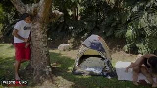 Alexandra Cat: Wild Outdoors Romp with Annie Marin, Dani & Phillip: Foursome Frenzy