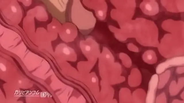 Blonde seductress passionately pleasuring in a dark medieval castle