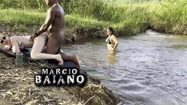 Black Cock Gangbang with Big Tits and Big Booty