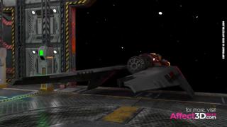 Space Threesome Futa Orgy: Alien Lesbians Get Down in Galactic Beta Ceberi 2