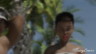 Fucking photographer thrills with dark-haired duo in steamy ass🍑-sex escapade