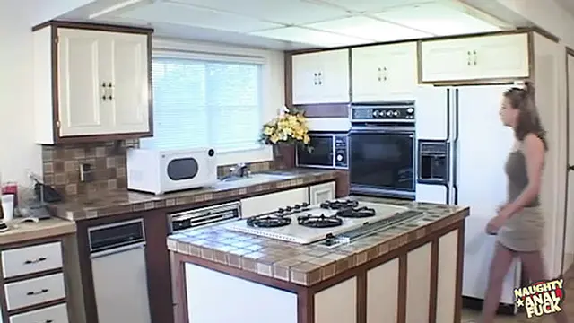 Raunchy blonde gets devoured in messy anal👌 sex romp &mdash;  fed her own asshole &mdash;  and begs for more cocksucker