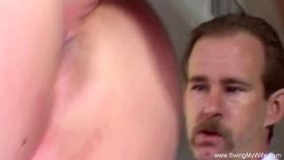 Blonde mistress unleashes her sinful flesh on eager studs in steamy wife-next-door hardcore