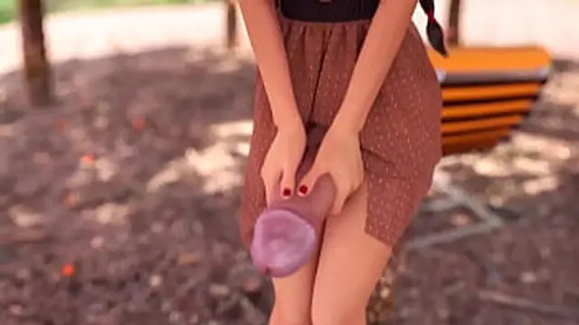 Shemale redhead lesbian milf gets dickgirl screwed by animation′s best shemale