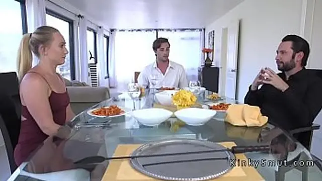 Dude lets wife and boss take control together