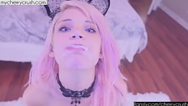 Hot teen in fishnet enjoys anal👌 play and oral😜 delights