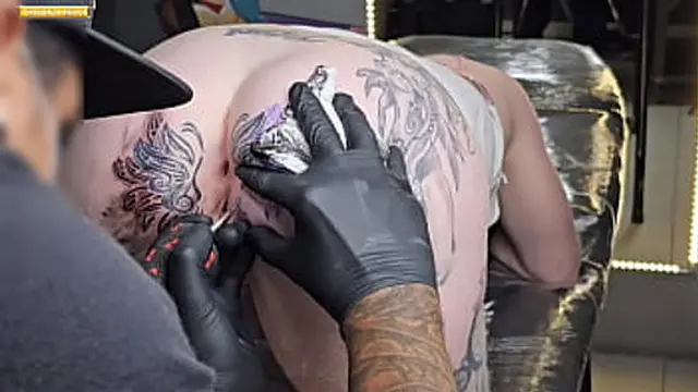 Transforming My Anal👌 Tattoo - Starting Day With A XXX Twist